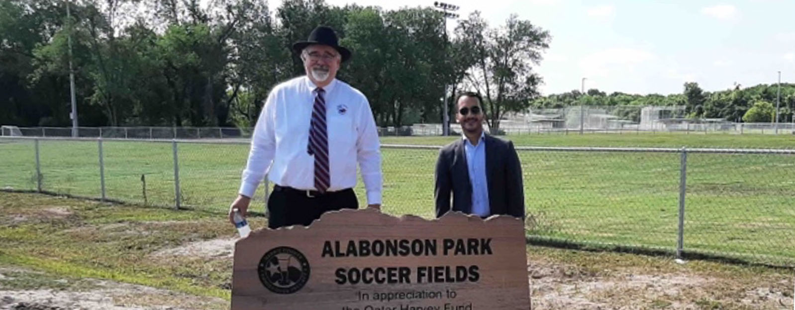 Alabonson Park Soccer Fields Qatar Harvey Fund