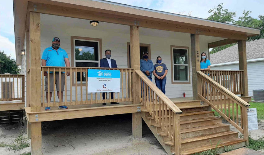New House built by Habitat for Humanity